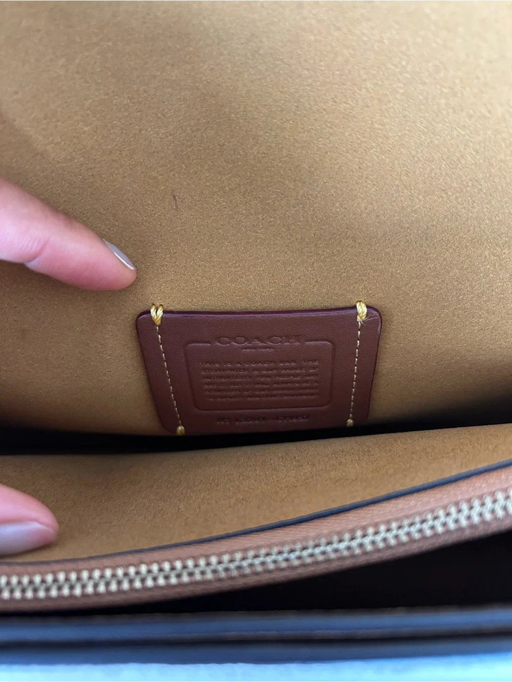Coach authentic tabby